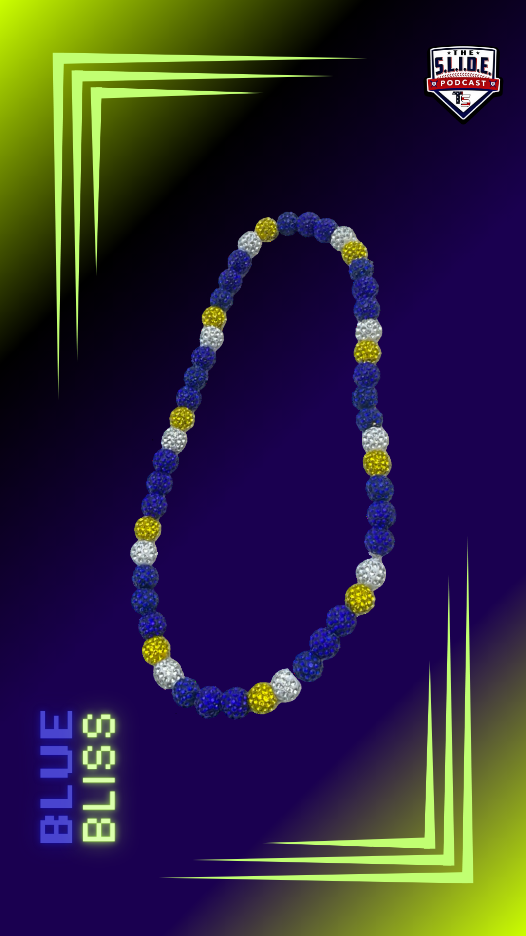 Blue Bliss Bead Necklace