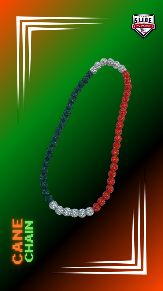 Cane Chain Bead Necklace